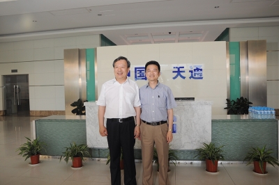 2012年，時(shí)任浙江省委副書(shū)記、省長(cháng)夏寶龍視察天通